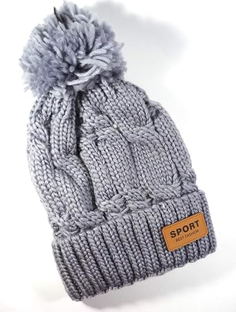 girls grey hat
