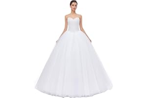 Likedpage Women's Ball Gown Bridal Wedding Dresses
