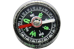 Horizontal Bubble Compasses Outdoor Travel Navigation Miniature Compasses Wild Survival Tool Easy to Use Bubble Measuring Too