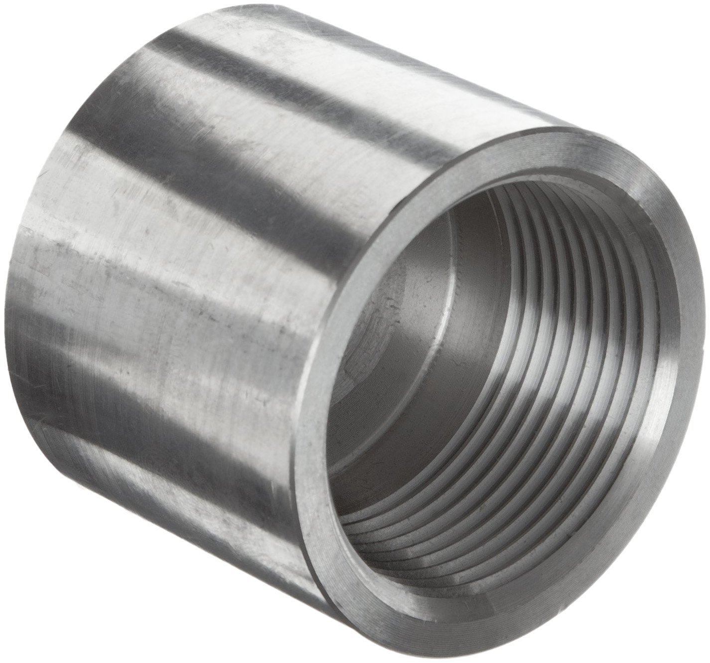 Stainless Steel 304 Pipe Fitting, Cap, Class 1000, 1" NPT Female