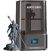 ANYCUBIC Photon Mono 4, Resin 3D Printer with 7'' 10K Mono LCD Screen, Stable LighTurbo Light Source and 70mm/h Fast Printing