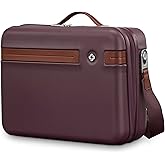 Samsonite Virtuosa Hardside Train Case, Crossbody Travel Makeup Case with Removable Strap