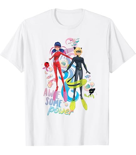 Amazon.com: Miraculous Ladybug and Cat Noir Summer Aqua Power