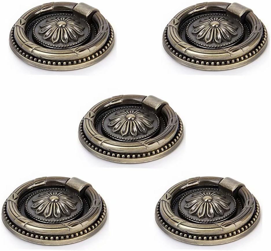 5 unidades de tiradores de mueble de aspecto antiguo Fbshop (TM