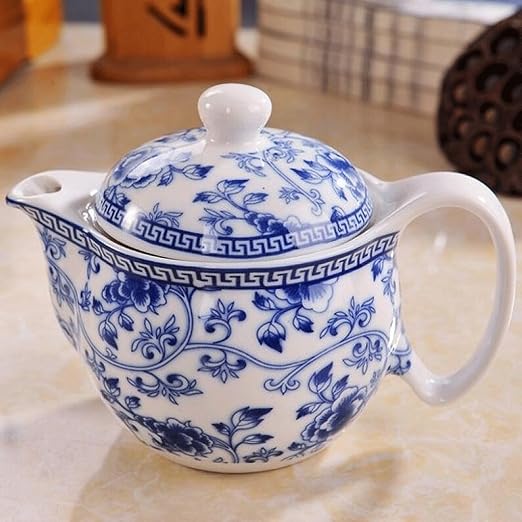 LINGZHIGAN Cerámica clásica Tetera Hervida Filtro de la tetera ...