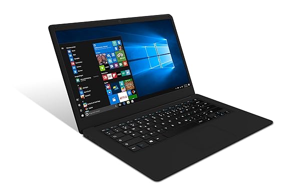 ODYS Trendbook NEXT 14 Pro 35,8 cm (14 Zoll) FULL HD IPS Display (1920x1080) Laptop (Intel Atom x5-Z8350, 4 GB RAM, 32GB HDD,
