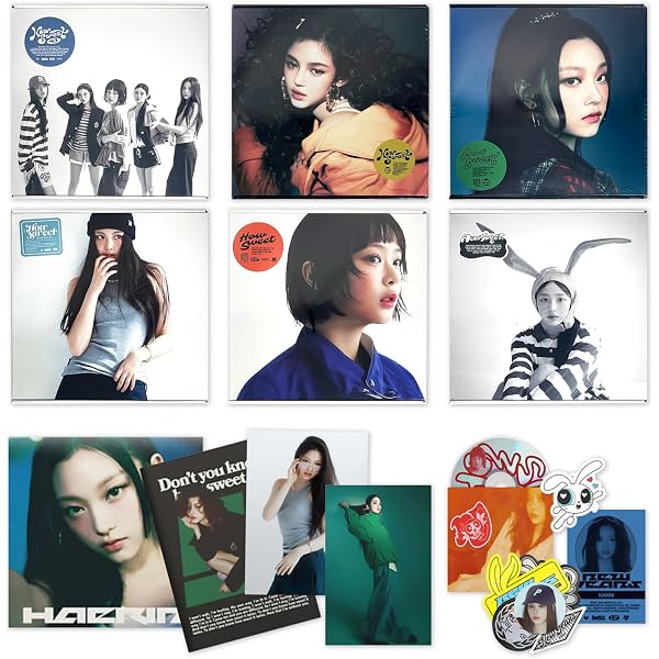 Amazon.com: NewJeans How Sweet Double Single Album with Tracking