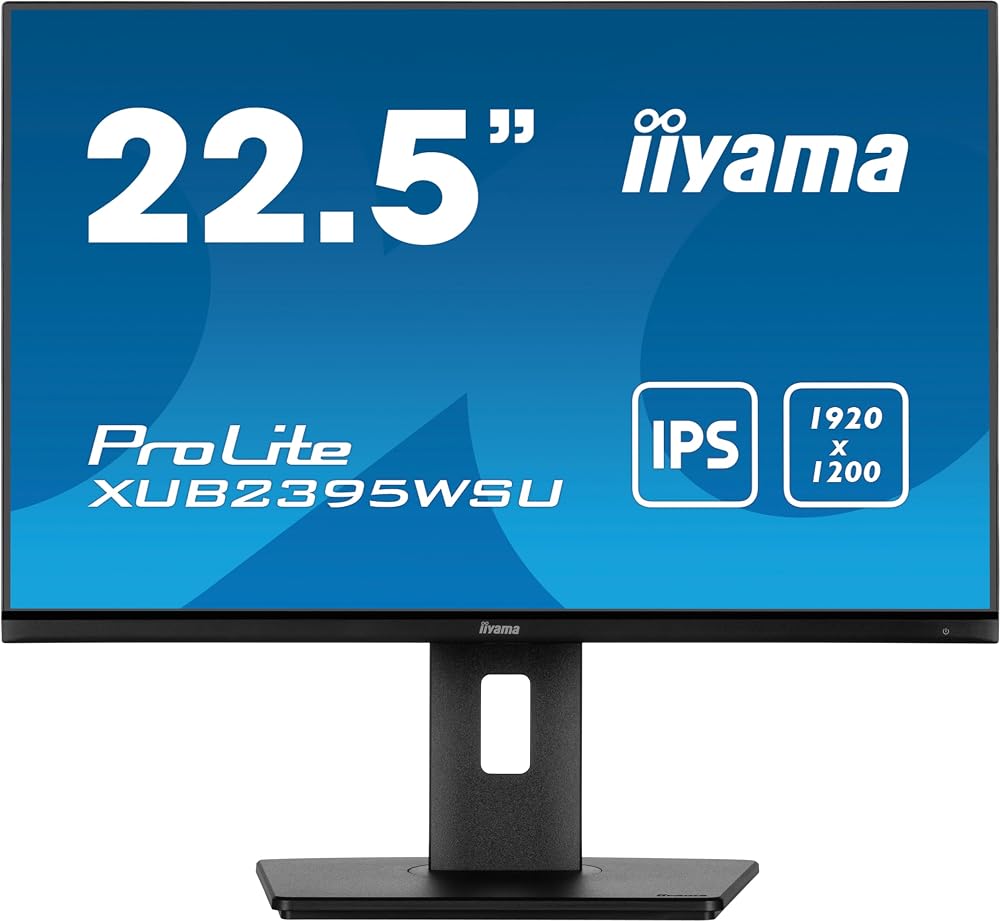 iiyama -B5 22.5" IPS WUXGA 1920x1200 75Hz Monitor HAS