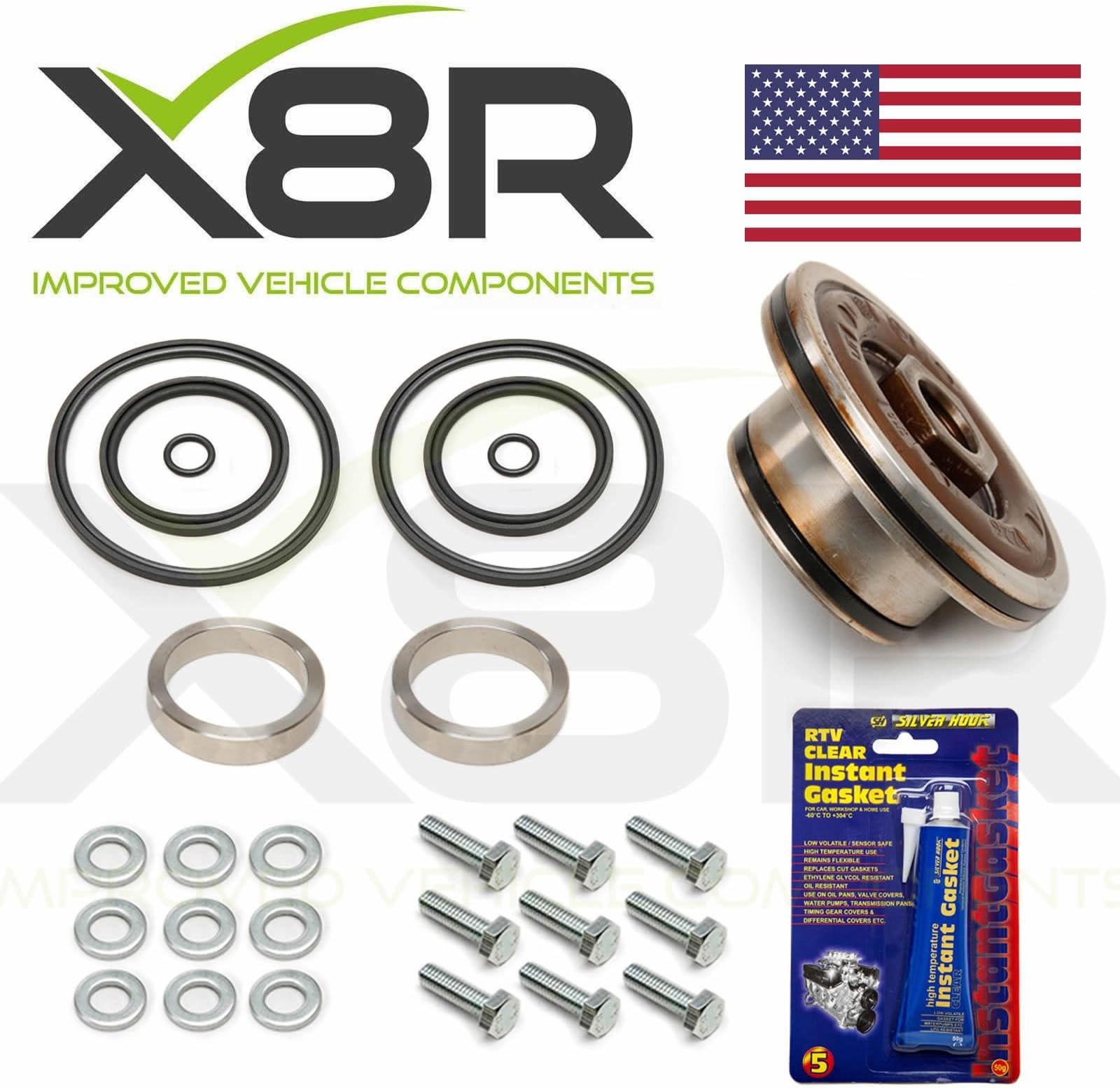 X8R DUAL VANOS REPAIR SET KIT WITH ANTI RATTLE BEARING RINGS APPLICABLE TO BMW Z4 E85 / E83 PART # X8R41