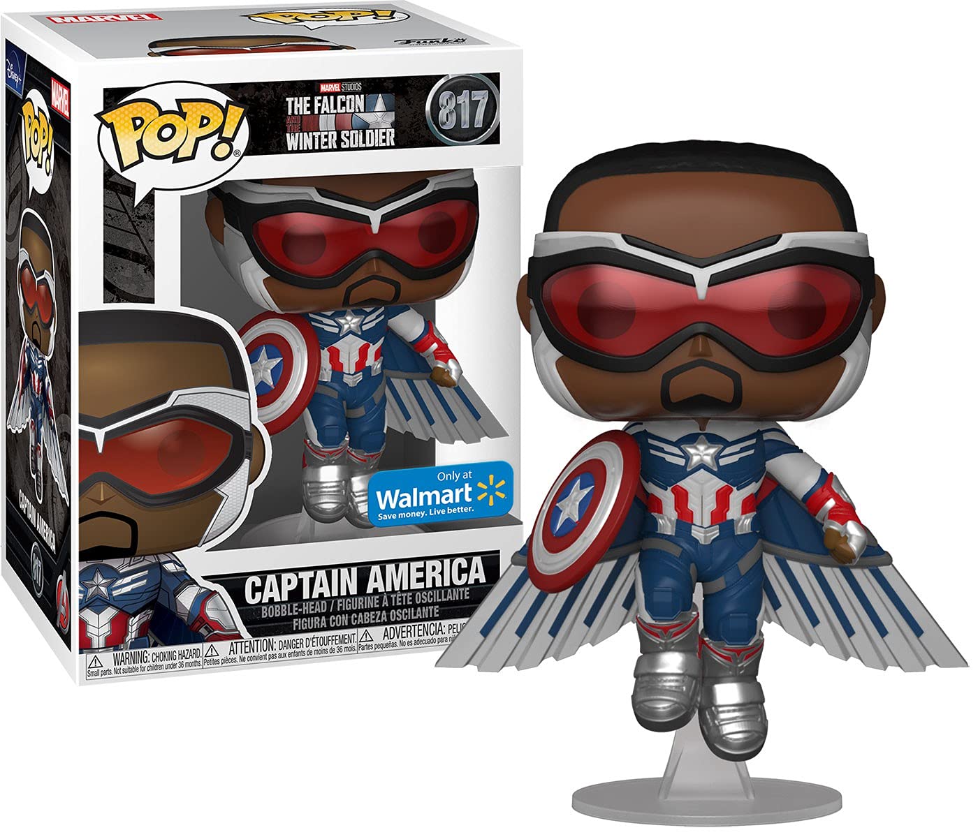 Marvel Falcon & Winter Soldier POP Vinyl Figure | Captain America