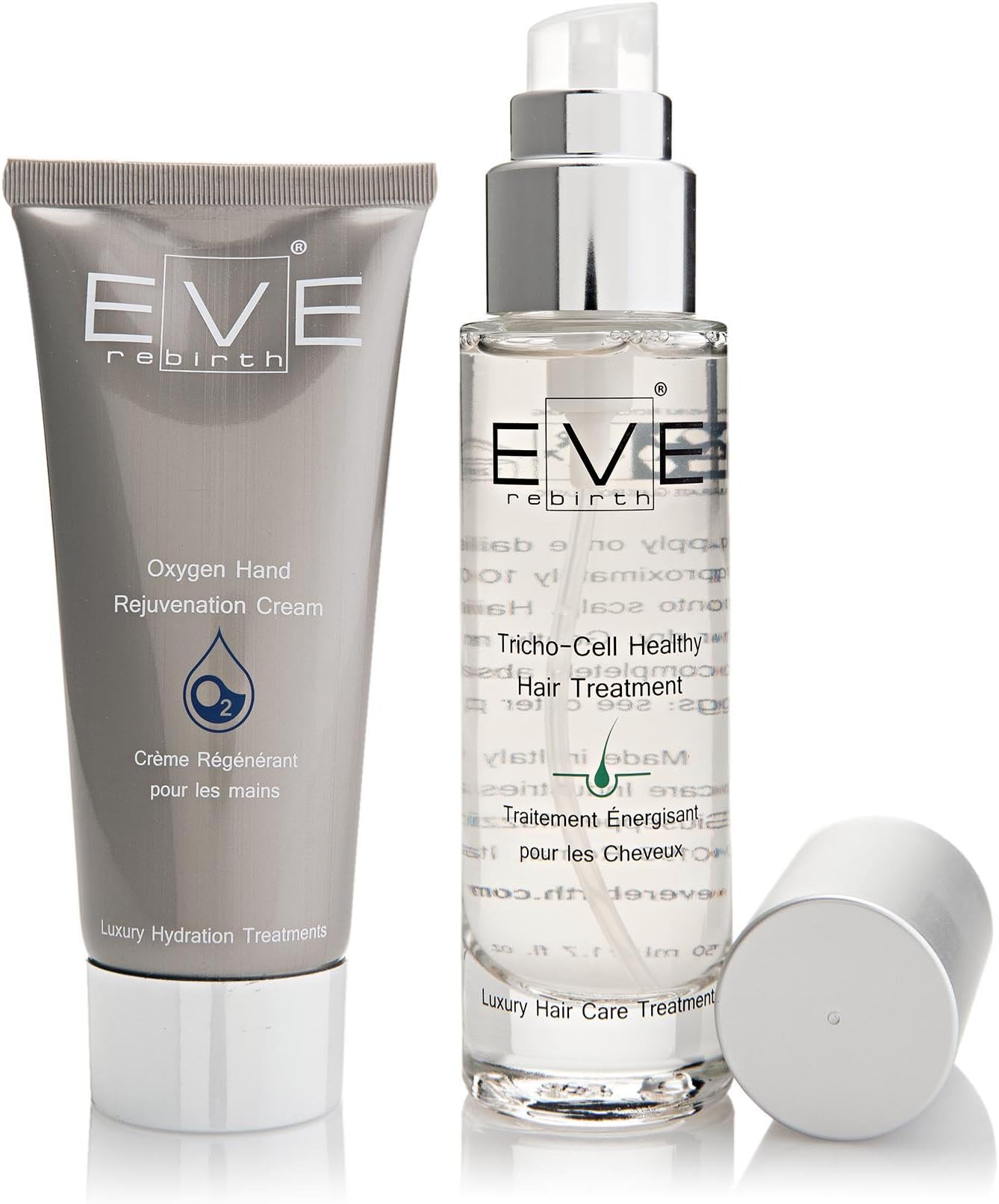 KIT: Oxygen Hand Rejuvenation Oxygen Cream/Tricho-Cell Healthy Hair Treatment