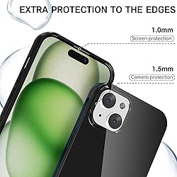 Svanove for iPhone 15 Case Silicone, Glossy Soft