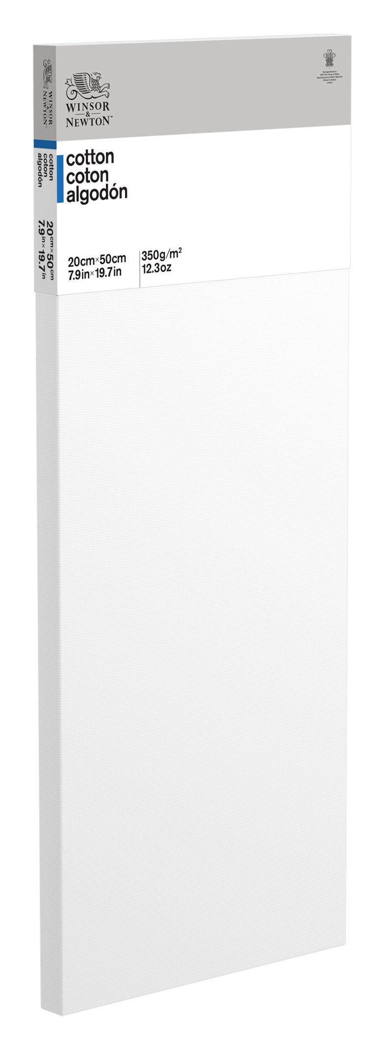 Winsor & Newton Classic 6201058 Stretcher Frame Triple Primed 350 g/m² Strip Thickness 19 mm Cotton 20 x 50 cm