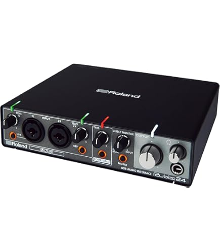 Amazon.com: Roland 2-In 4-Out USB Audio Interface Bundle with
