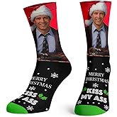 National Lampoon's Christmas Vacation Kiss My Ass Crew Socks