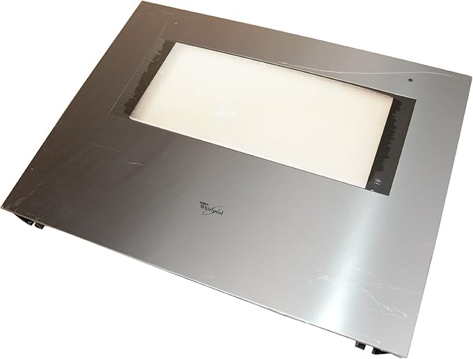 Whirlpool Oven Door Glass. Genuine Part Number 481245059674 Buy Online