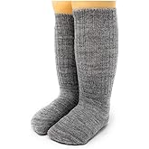 WARRIOR ALPACA SOCKS - Infant & Toddler Baby Alpaca Wool Socks, Unisex, Cuff-able Knee High, Solid, Dye & Bleach Free