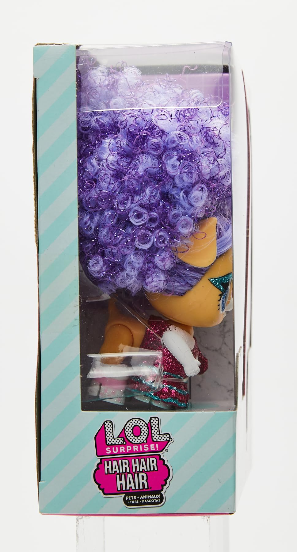 L.O.L. Surprise! Hair Pets with 10 Surprises- Collectible Pet with Real Hair, Including Music Themed Accessories, Holiday Toy, Great Gift for Kids Girls Boys Ages 4, 5, 6+ Years Old - Assorted Toy