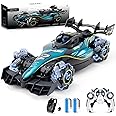 4DRC Y2 RC Crawler,Remote Control Stunt Car with Gesture Controller, Off Road Monster Truck,2.4Ghz RTR All Terrain Hobby 20KM Truck,8 12 14 Boy Kids Toys Adult Gifts,2 Battery