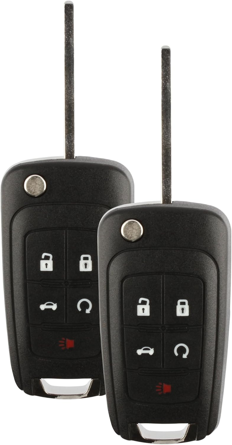 Discount Keyless Replacement Uncut Trunk Car Remote Fob Key Combo