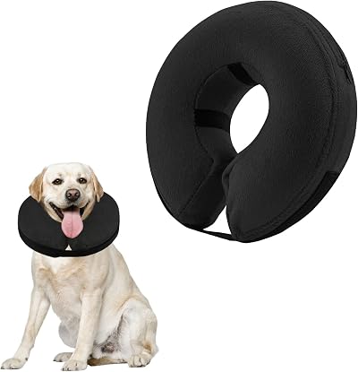 Emwel Pet Inflatable Collar for Large Dogs Comfort Recovery L