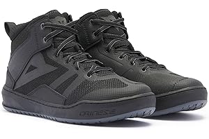 DAINESE Women's Classic Textile Summer Motorcycle Shoe, Black, 12