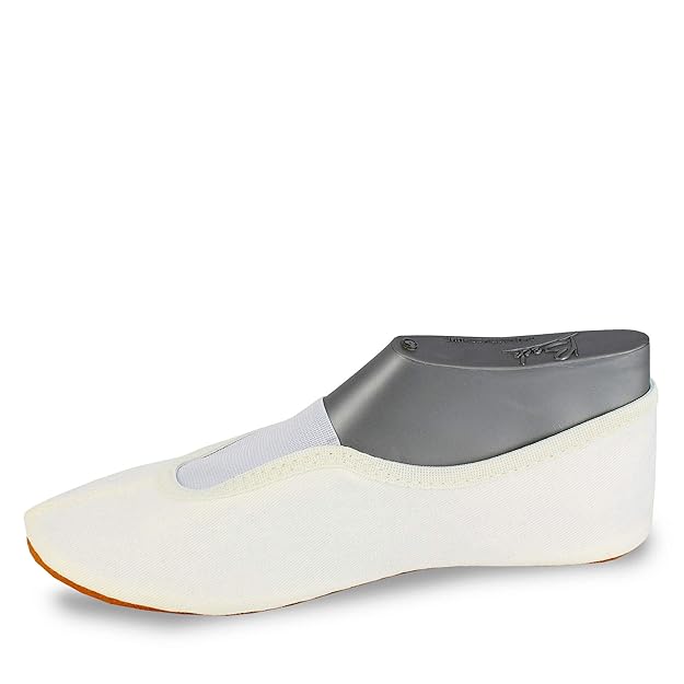 Beck 025 Kinder Unisex Gymnastikschuh aus weichem und flexiblen Textilmaterial, Groesse 27, weiß