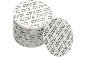 PATIKIL 110Pack Foam Lid Liner, 36mm/1.42" PS Foam Resistant Tamper Pressure Sensitive Seal for Bottle Cap Liners Seals