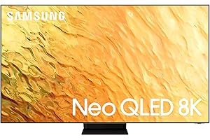 SAMSUNG 65-Inch Class Neo QLED 8K QN800B Series Mini LED Quantum HDR 32x, Dolby Atmos, Object Tracking Sound+, Ultra Viewing Angle, Smart TV with Alexa Built-In (QN65QN800BFXZA, 2022 Model)
