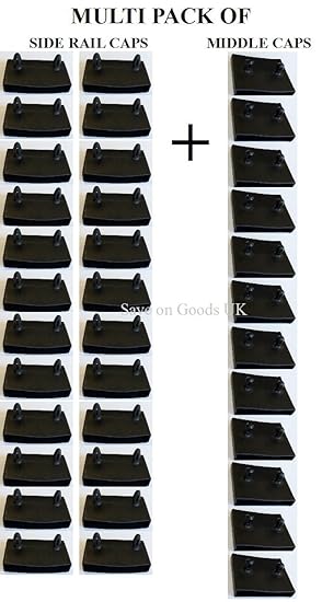 Pack Spare Replacement Plastic End Side Middle Caps Metal Wood Bed Frame Holders Sfhs Org