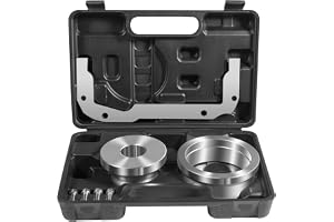 Alignment Tool Kit Compatible with GM LS Series Engines, Front & Rear Cover and Oil Pan Alignment Tool Set for LS1 LS2 LS3 LS6 L99 4.8 5.3 5.7 6.0 6.2L, Billet Aluminum Engine Tool with Storage Case
