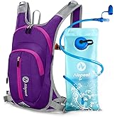 Nepest Hydration Pack Backpack for Women & Men, Lightweight Water Backpack with 2L Water Bladder for Hiking Cycling Running Biking