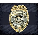 Police Serve and Protect Fleece Throw Blanket 50" x 60"