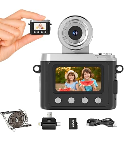 Amazon.com : Mini Digital Camera Keychain Tiny Pixel Hd 1080p