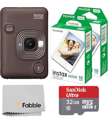 Amazon.com : instax mini LiPlay 2-in-1 Hybrid Instant Photo Camera