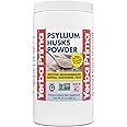 Yerba Prima Psyllium Husk Powder - 24 oz - Fine Ground, Unflavored, Sugar Free - Natural Fiber Supplement - Also for Baking -