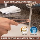 Y-Kelin Copper Tongue Scraper Brush Set - 2 Pcs for Oral Care view 5