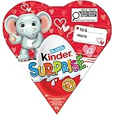 KINDER SURPRISE Milk Chocolate Eggs with Surprise Toys; Valentine's Day Gift; 2 pack; Classic; 40 Grams (20gx2)