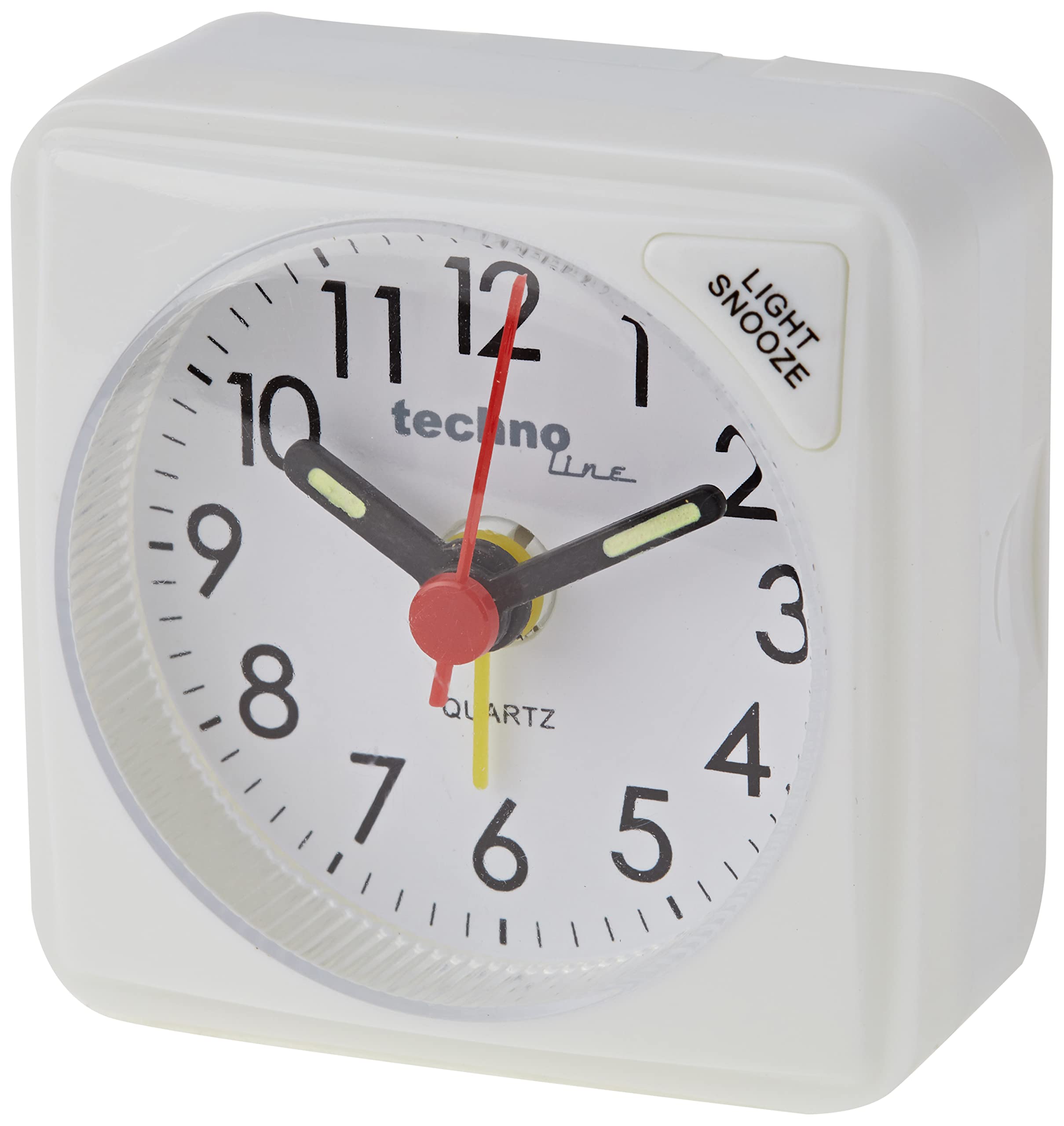 techno line Geneva "S" Quartz Clock, White โ image 1