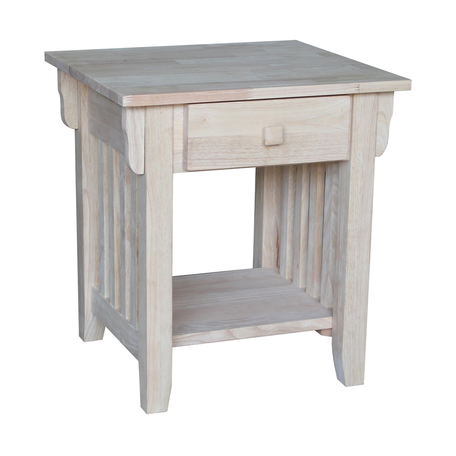 International Concepts Mission End Table, Unfinished LAVORIST