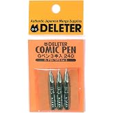 Deleter Comic Pen Nib - G Model - Pack of 3