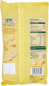Organix Banana Puffcorn Organic Toddler Snack 12+ Months 4 x 10 g Bags (3 Packs) view 9