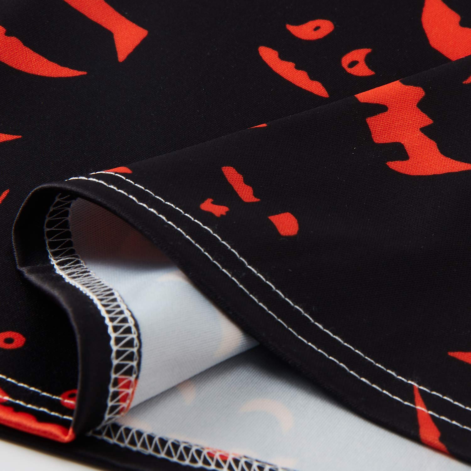 Idgreatim Girls Summer Printed Pumpkin Ghost Candy Sleeveless Round Neck Dress 4-5T