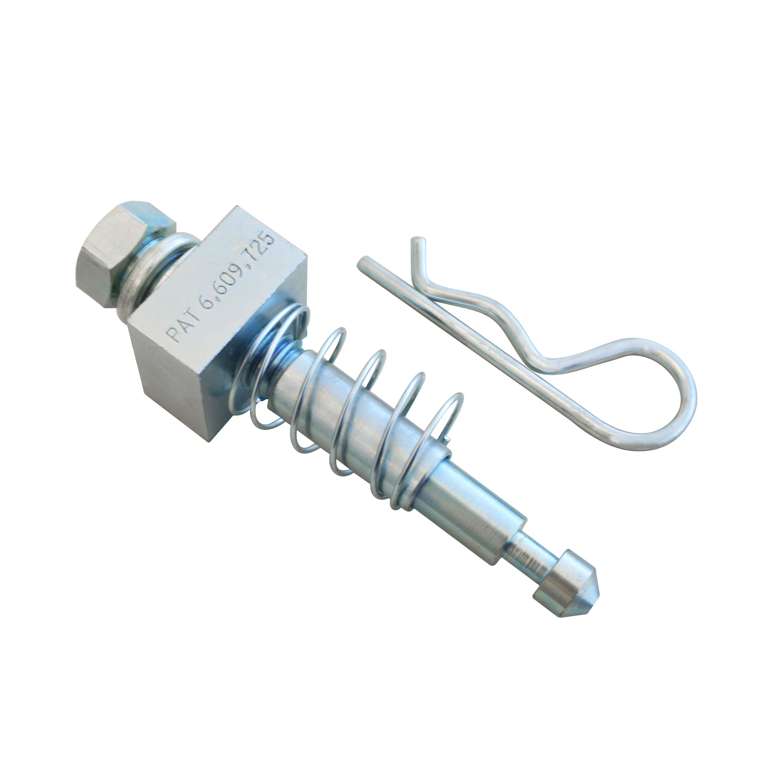 Let's Go Aero SHP359 Silent Hitch Pin for 2 Inch Hitch, Metallic