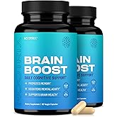 Nootrix Brain Boost Nootropic Supplement | Supports Memory, Mental Focus, Cognitive Health & Energy | Promotes Healthy Mood & Brain Function | Ginkgo Biloba & DMAE | 120 Capsules