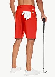 JWM Mens 9" Stretch Golf Shorts - Lightweight