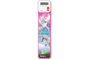 Mark-My-Time - Digital Bookmark - Mark My Time Reading Timer and Bookmark for Kids, Cool Bookmarks and Reading Incentives, Christmas Gift & Stocking Stuffer for Book Lovers - 3D Enchanted Horses