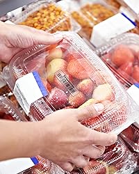 Clear D30 Labels, Transparent 1/2" X