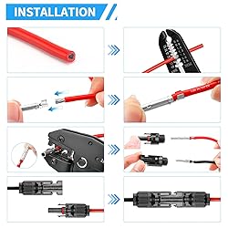Solar Crimper Tool Set for 14-10 AWG