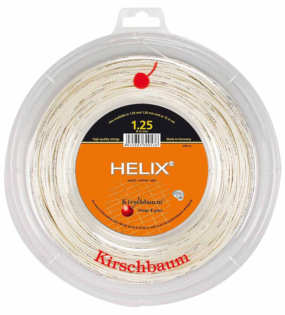 Kirschbaum Helix String Reel - White, 1.25 mm